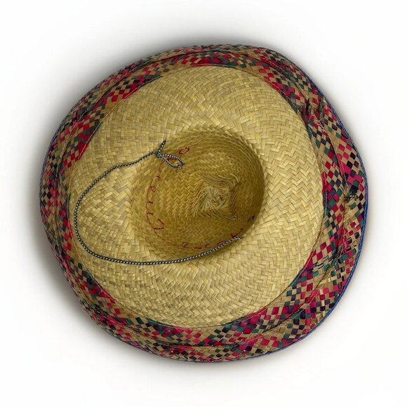 Authentic Jose Cuervo Tequila Straw Sombrero Adult Mexican Hat NEW Cinco De Mayo - Picture 9 of 11